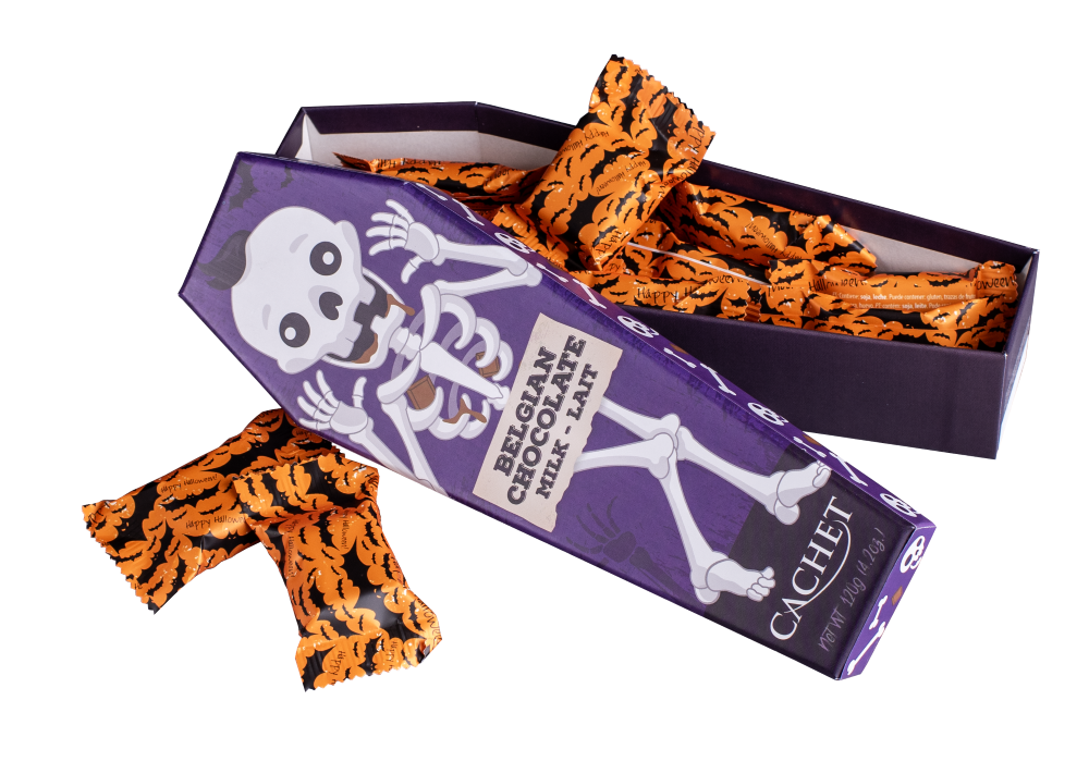 Skeleton Coffin – Chokladask