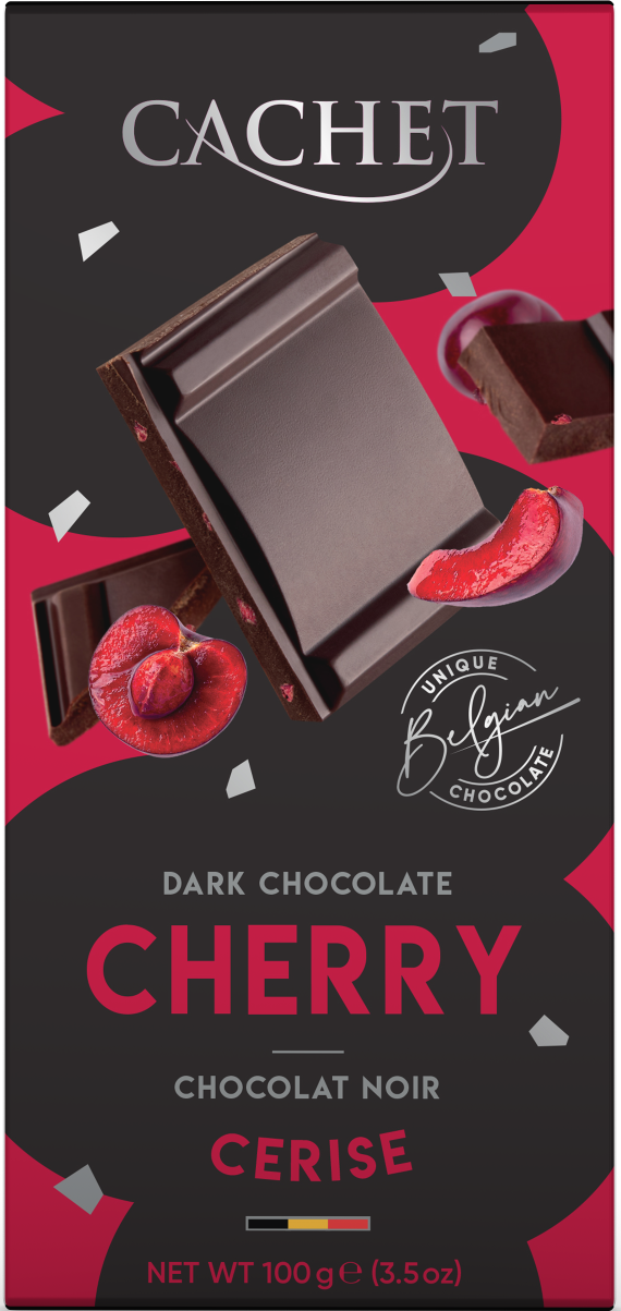 Mörk choklad med körsbär