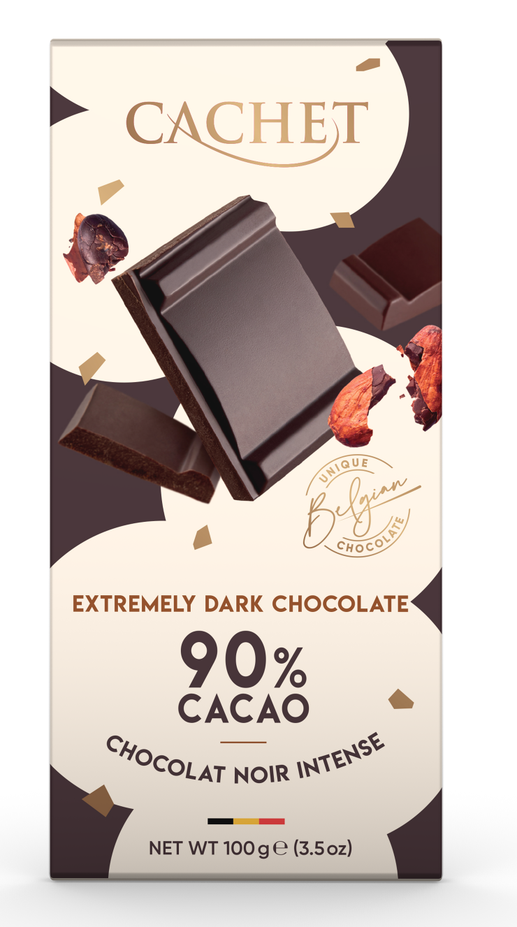 Mörk 90% choklad