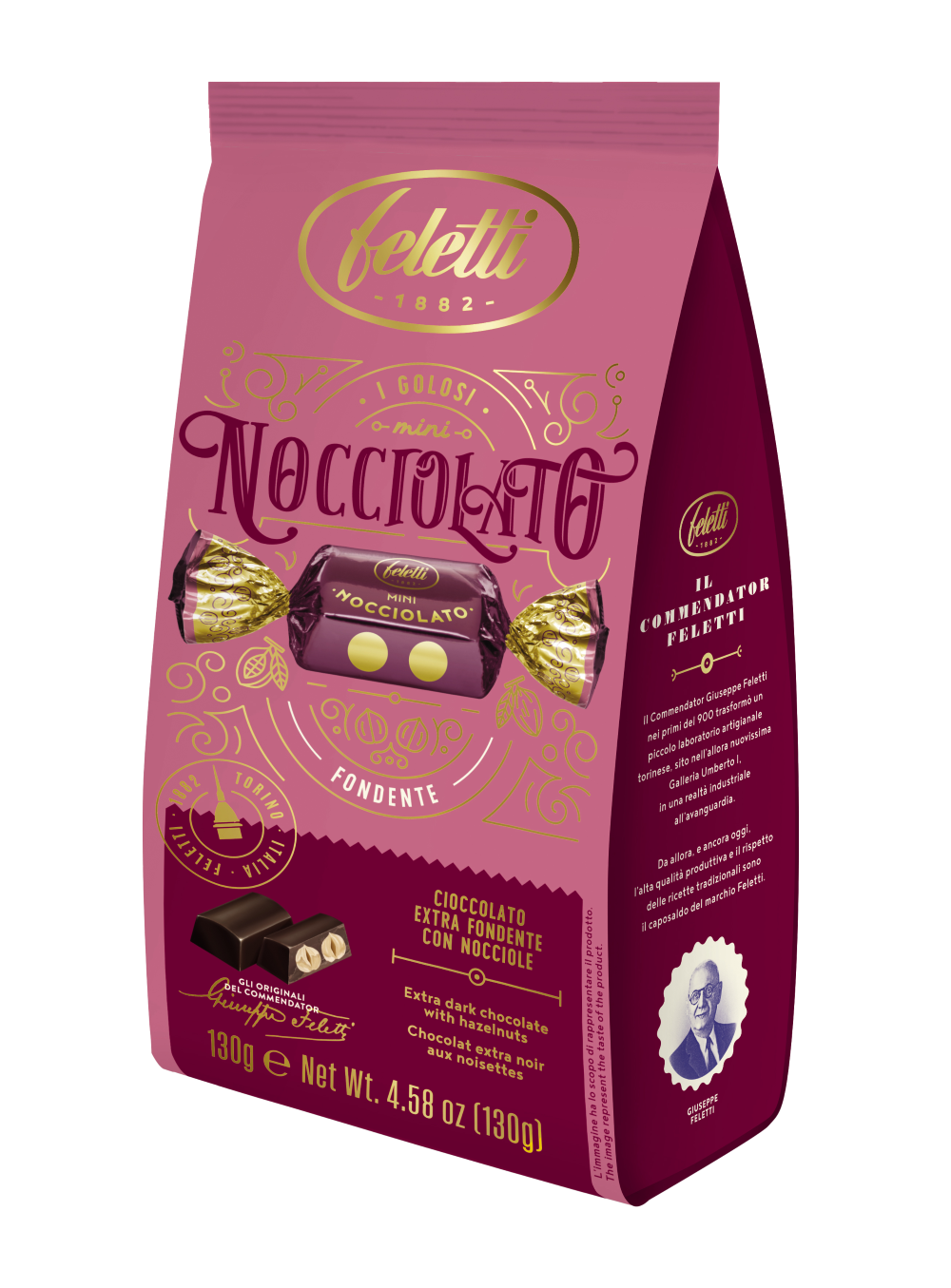 Dark Mini Nocciolato – påse