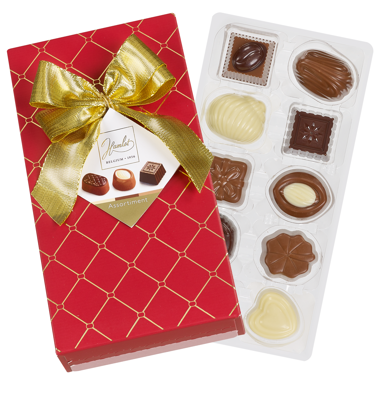 Gatsby röd – Chokladask