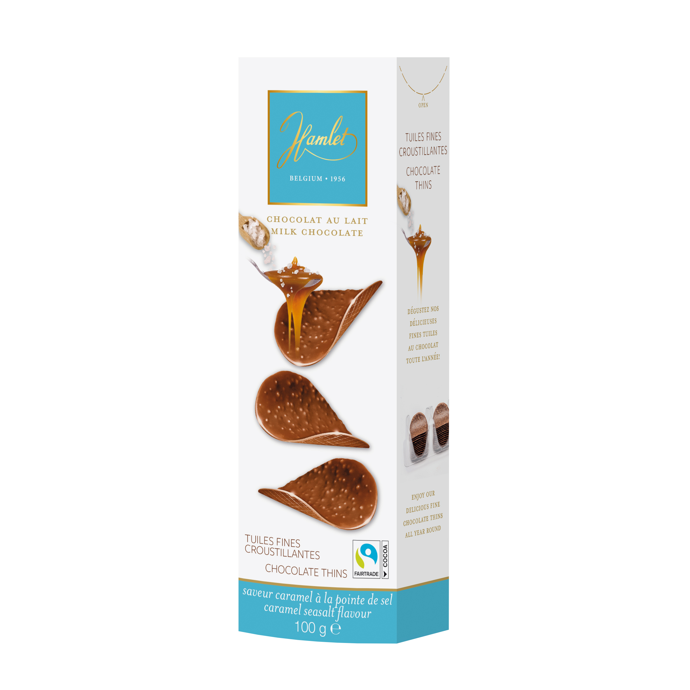 Chocolate Flakes Karamell