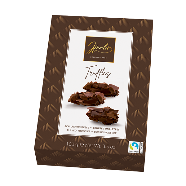 Flake tryfflar chokladask – Mörk choklad