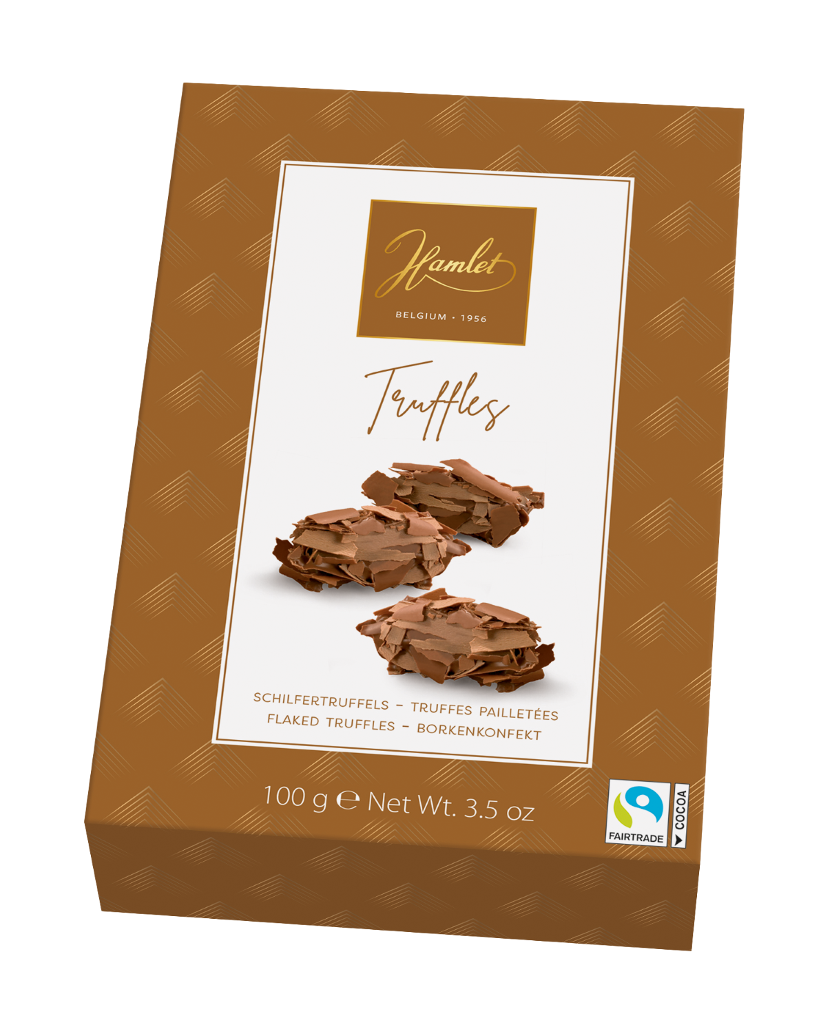 Flake tryfflar chokladask – Mjölchoklad