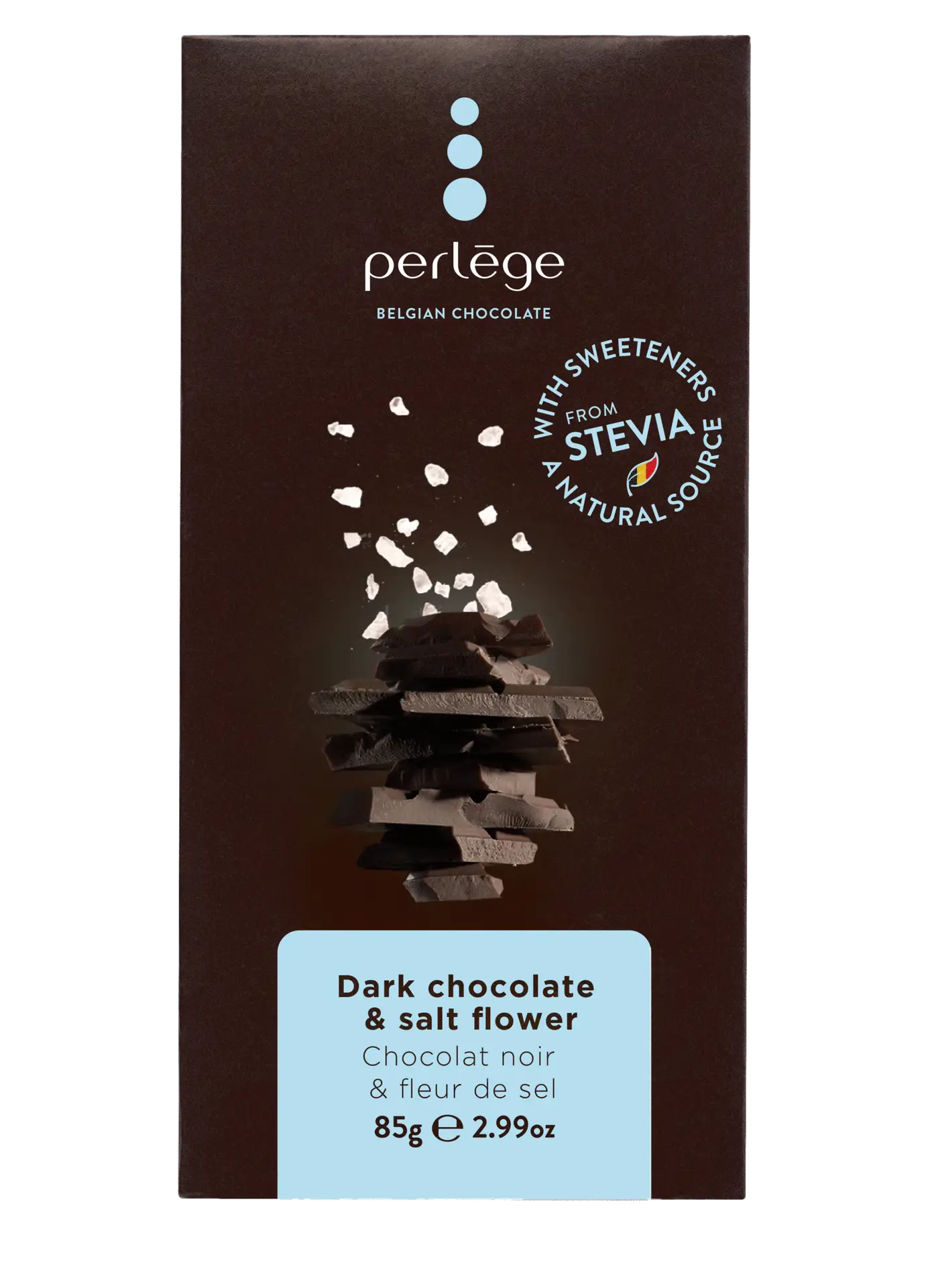 Mörk choklad med havssalt