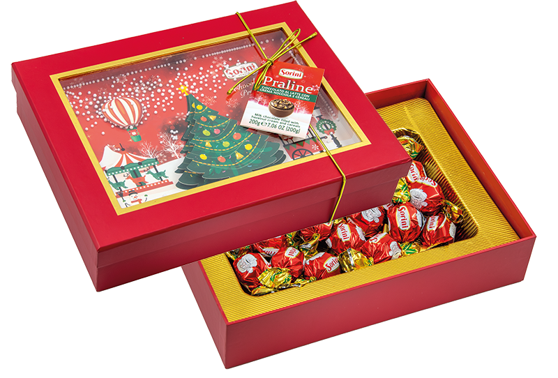 3D Christmas Box – Chokladask