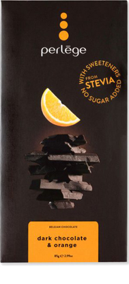 Mörk choklad med apelsin